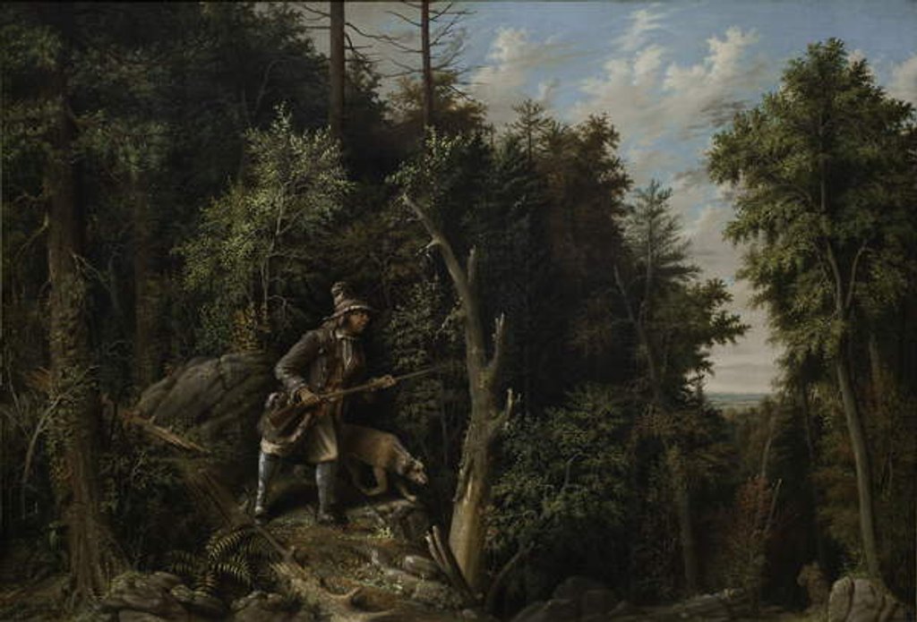 Detail of Rip Van Winkle in the Mountains, 1880 by Albertus D.O Browere