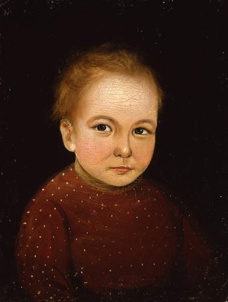 Detail of Rosamond Clark Prior, 1836 by William Matthew Prior