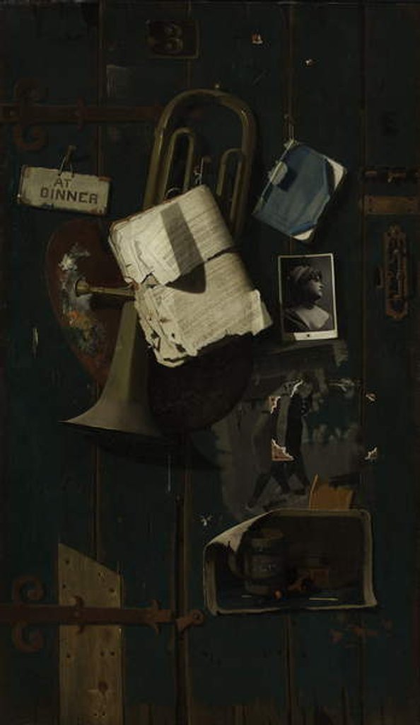 Detail of Ordinary Objects in the Artist's Creative Mind, 1887 by John Frederick Peto