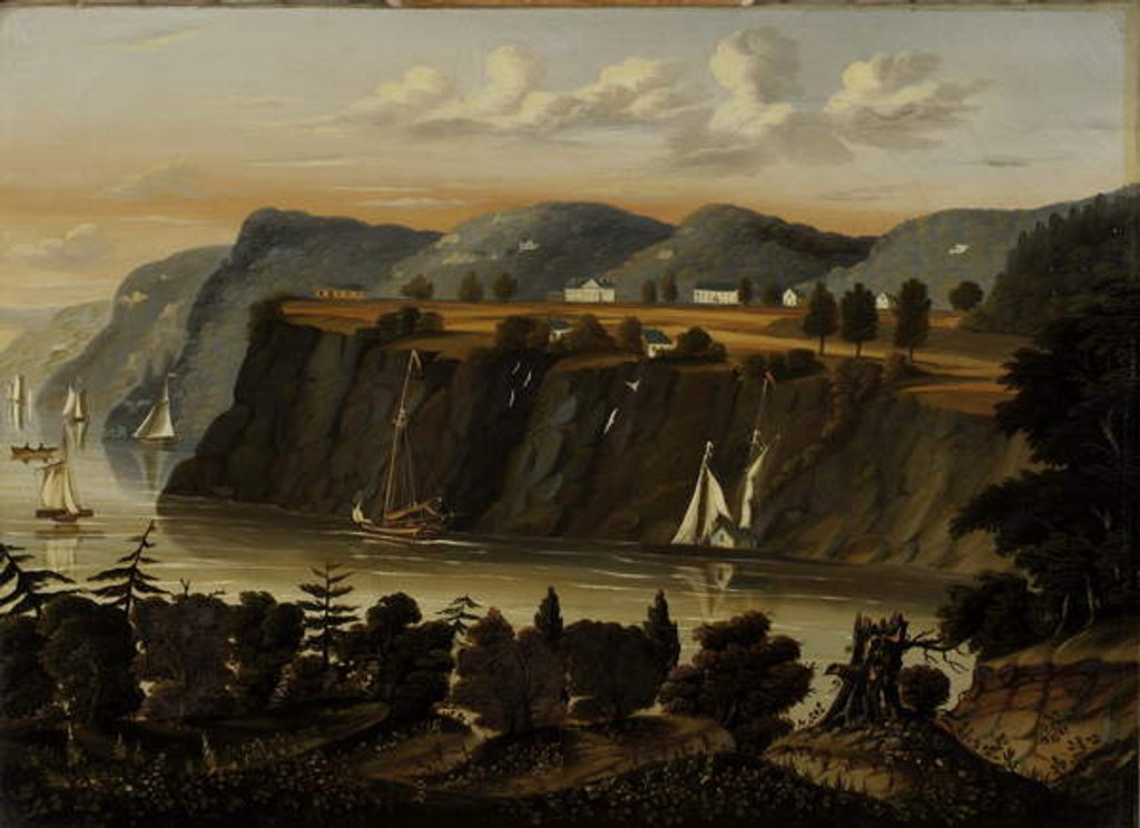 Detail of View of West Point, 1840-1860 by Thomas Chambers