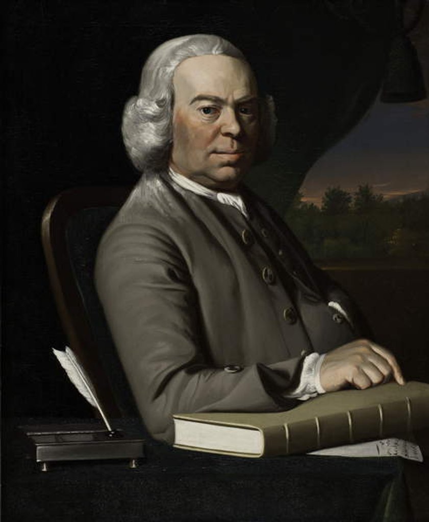 Detail of John Scollay, 1760 by John Singleton Copley