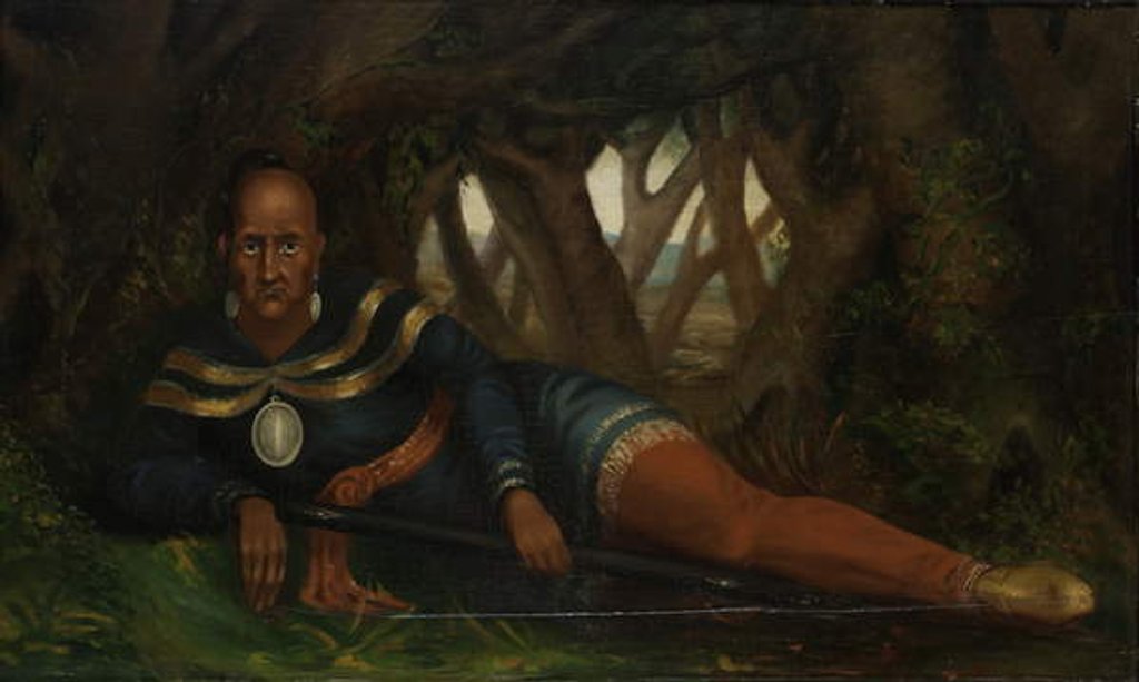 Detail of Red Jacket; Chief of Seneca Indians, 1830 by American School