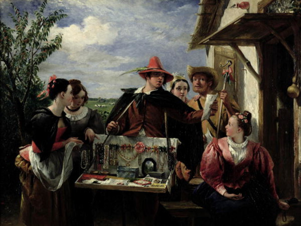 Detail of Autolycus by Charles Robert Leslie