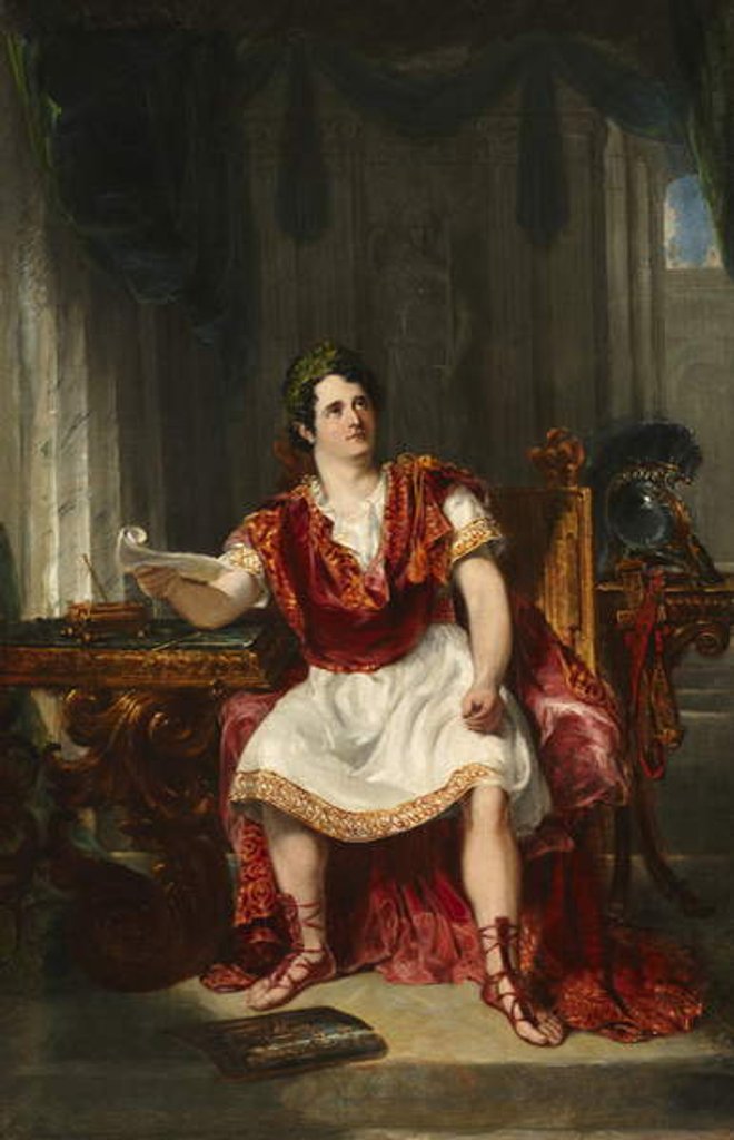 Detail of Gaetano Crivelli, c.1725 by John Partridge