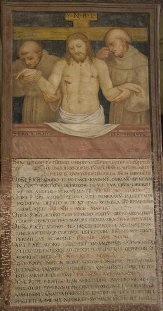 Detail of The Passion and Crucifixion of Christ, 1529 by Bernardino Luini