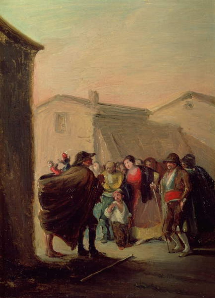 Detail of El Gallego de los Curritos by Leonardo Alenza