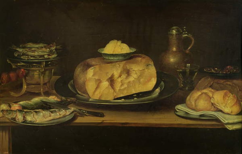 Detail of Still Life by Alexander van Adriaenssen