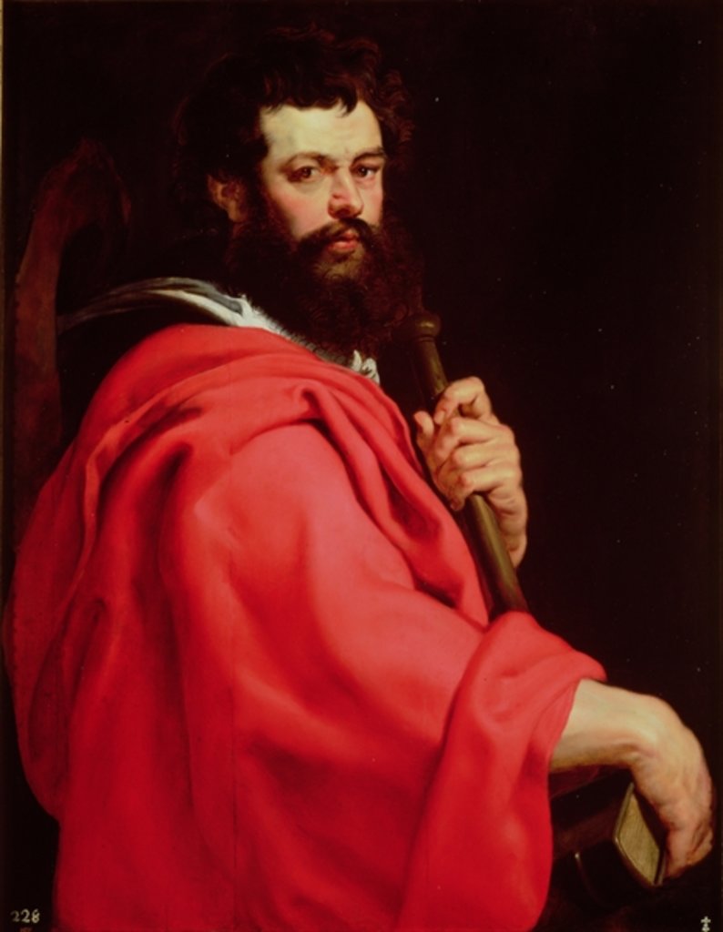 Detail of St. James the Apostle, c.1612-13 by Peter Paul Rubens