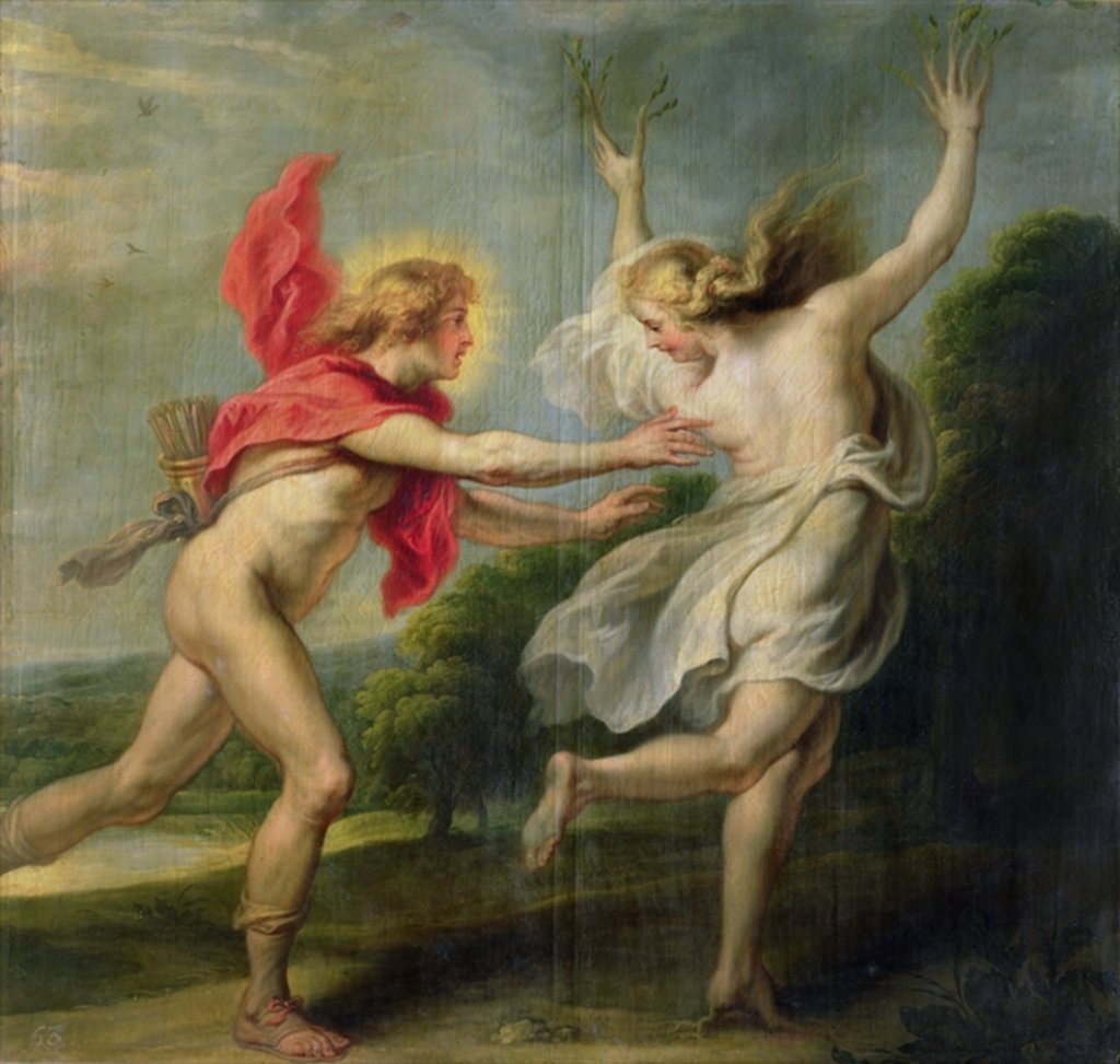 Detail of Daphne and Apollo, 1636-38 by Theodore van Thulden