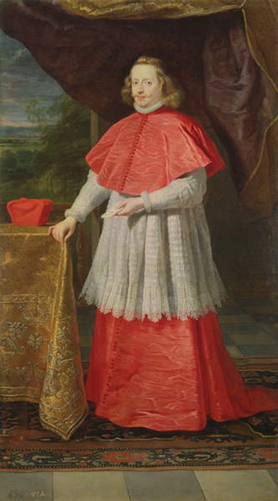Detail of The Cardinal Infante, 1639 by Gaspar de Crayer
