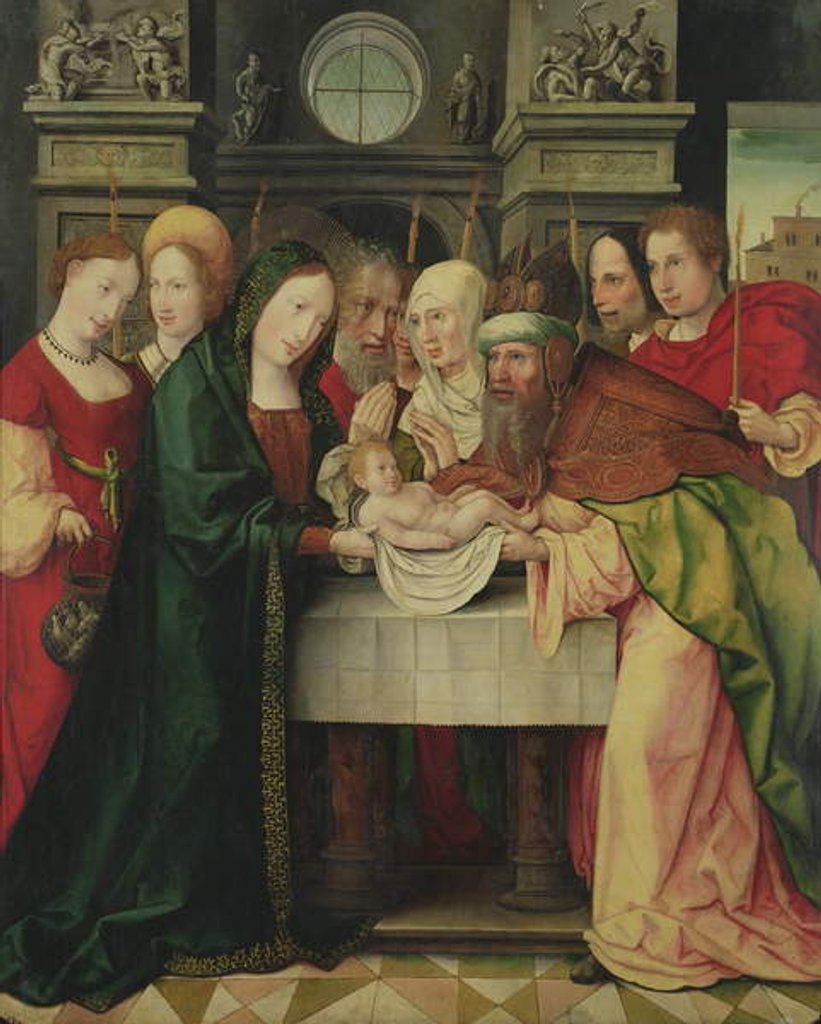 Detail of The Purification of Christ by Leon Picardo