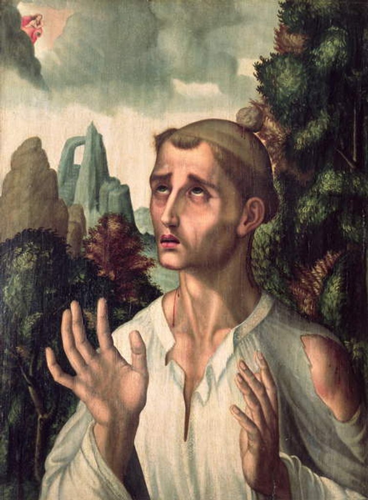 Detail of St. Stephen by Luis de Morales