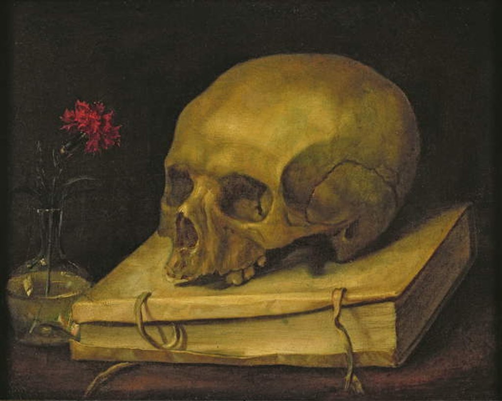 Detail of Vanitas, c.1644 by Jacques Linard