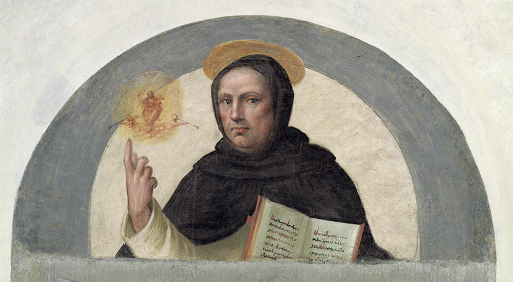 Detail of Saint Vincent Ferrer by Fra Bartolomeo