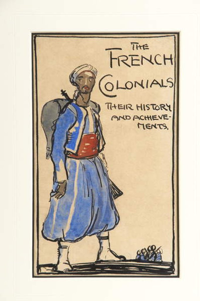 Detail of The French Colonials, Their History and Achievements, 1917 by Claud Lovat Fraser