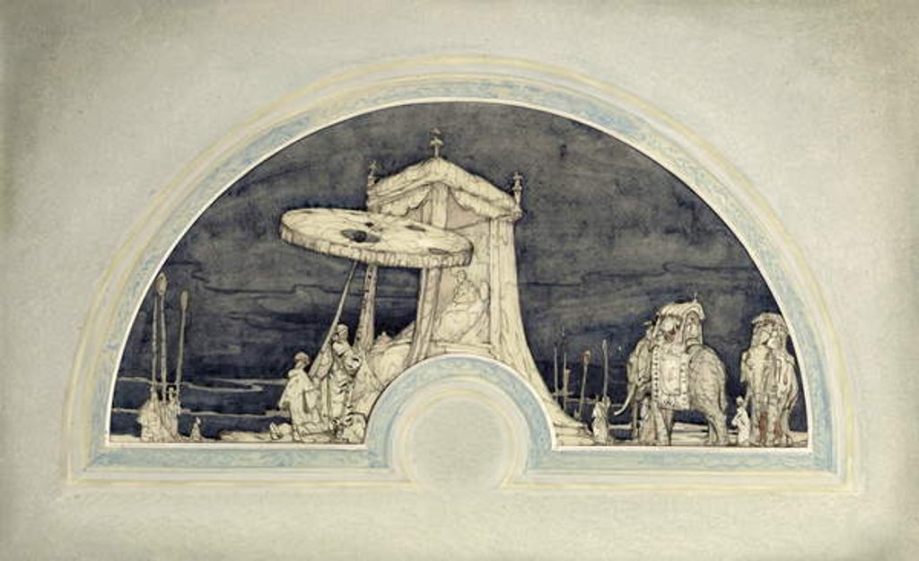 Detail of La Princesse Bondour, c.1910 by George Sheringham