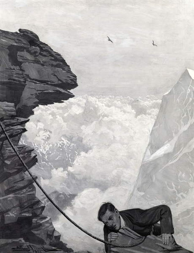 Detail of Nearly There, 1901 by Arthur Herbert Buckland