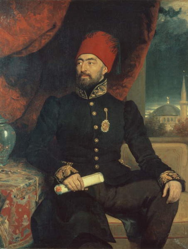 Detail of Portrait of a Dignitary, c.1825 by George Dawe