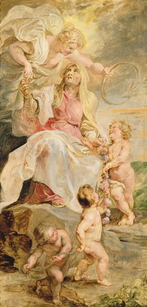 Detail of Allegory of Eternity, c.1625-30 by Peter Paul Rubens