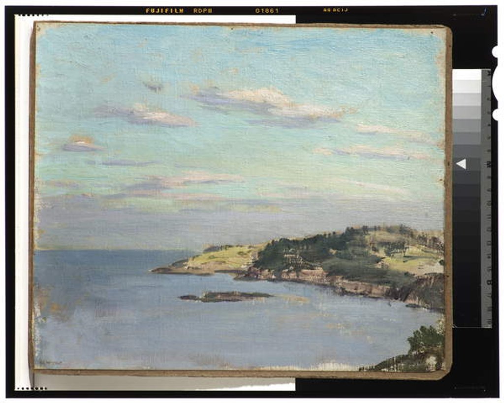 Detail of Marine Sketch, 1908 by Willard Leroy Metcalf