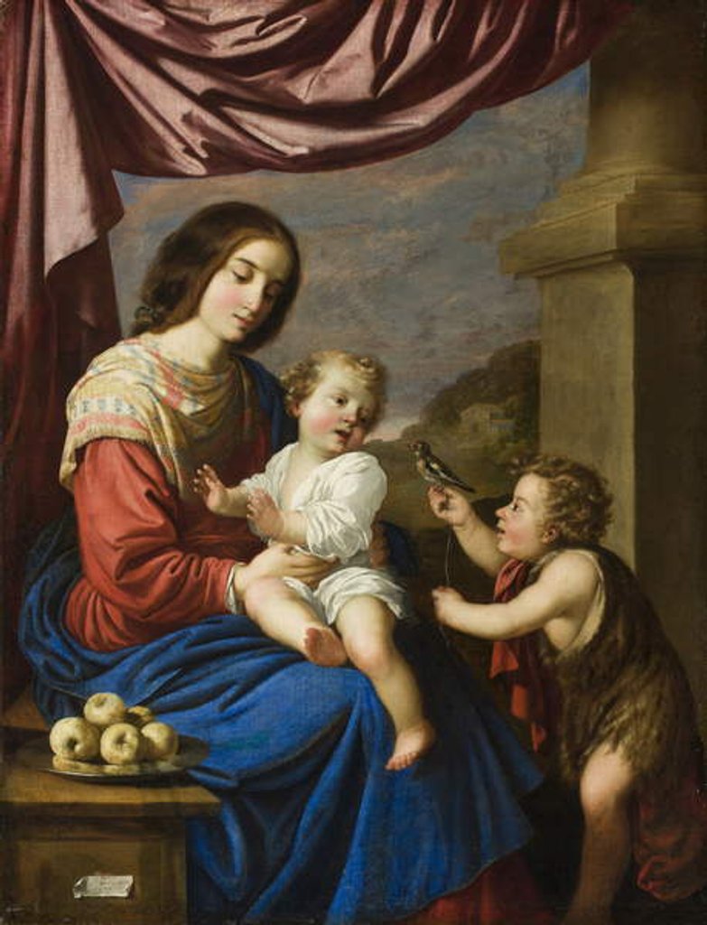 Detail of Madonna and Child with the Infant Saint John, 1658 by Francisco de Zurbaran