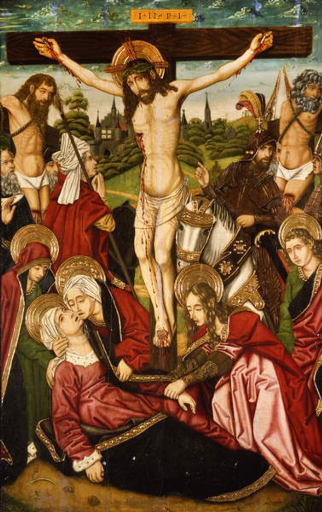 Detail of The Crucifixion, c.1480-90 by Martin Bernat