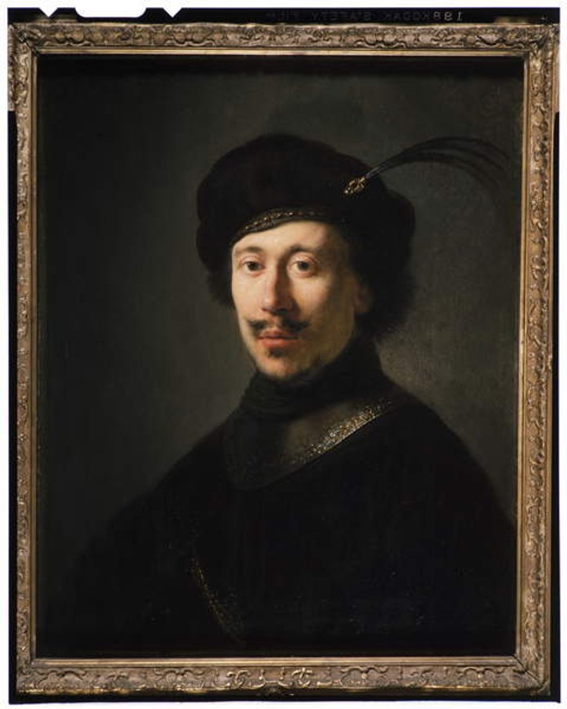 Detail of Young Man in a Gorget and Plumed Cap, c.1630 by Isaac de Jouderville