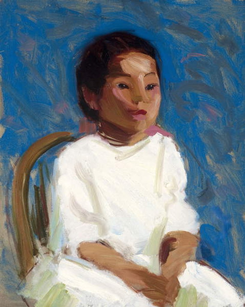 Detail of Mukie, Summer, 1914 by Robert Cozad Henri