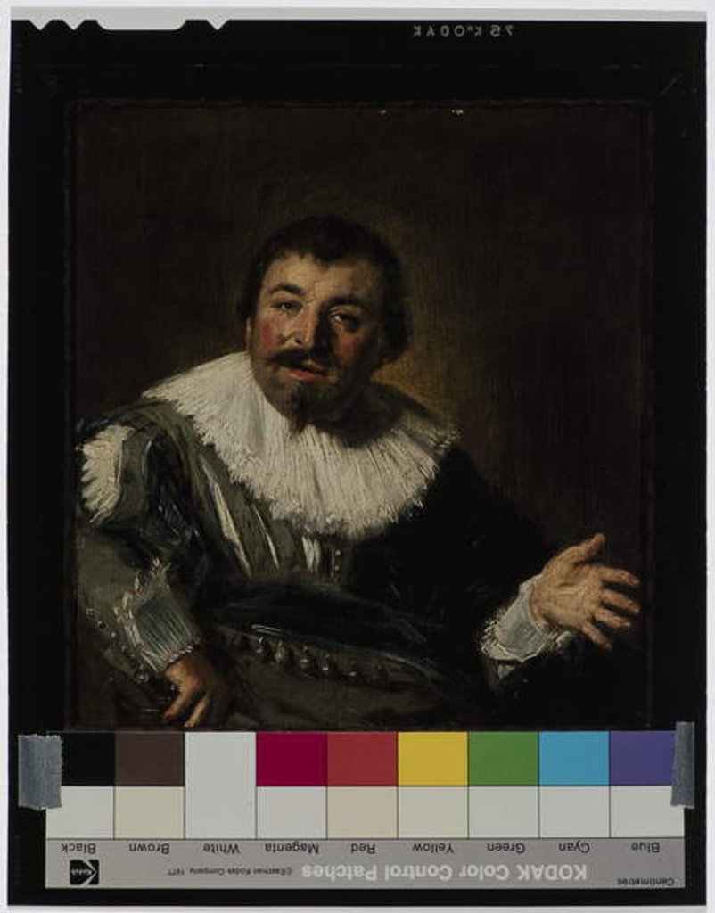 Detail of Portrait of Isaac Abrahamsz. Massa, c.1635 by Frans Hals