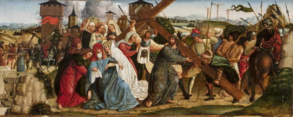 Detail of Christ Carrying the Cross, c.1500 by Ercole de Roberti