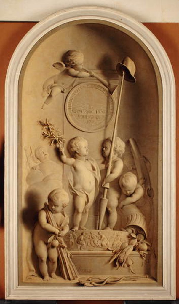 Detail of An Allegory of the Treaty of Aix-la-Chapelle, 1748 by Jacob de Wit