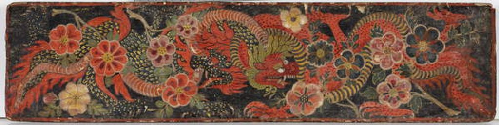 Detail of Buddhist manuscript cover, 1659 by Nepalese School