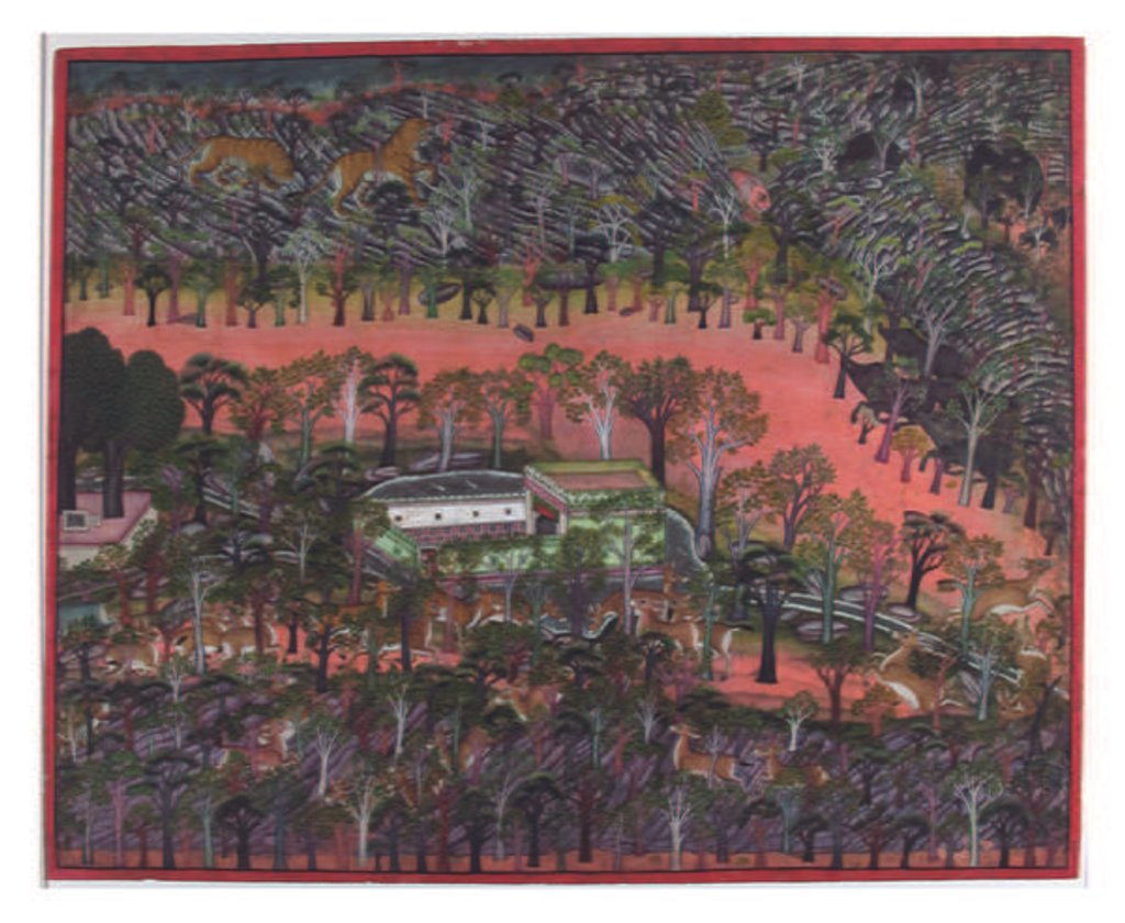 Detail of Quiet Moments Before the Hunt, c.1780 by Mana Mana