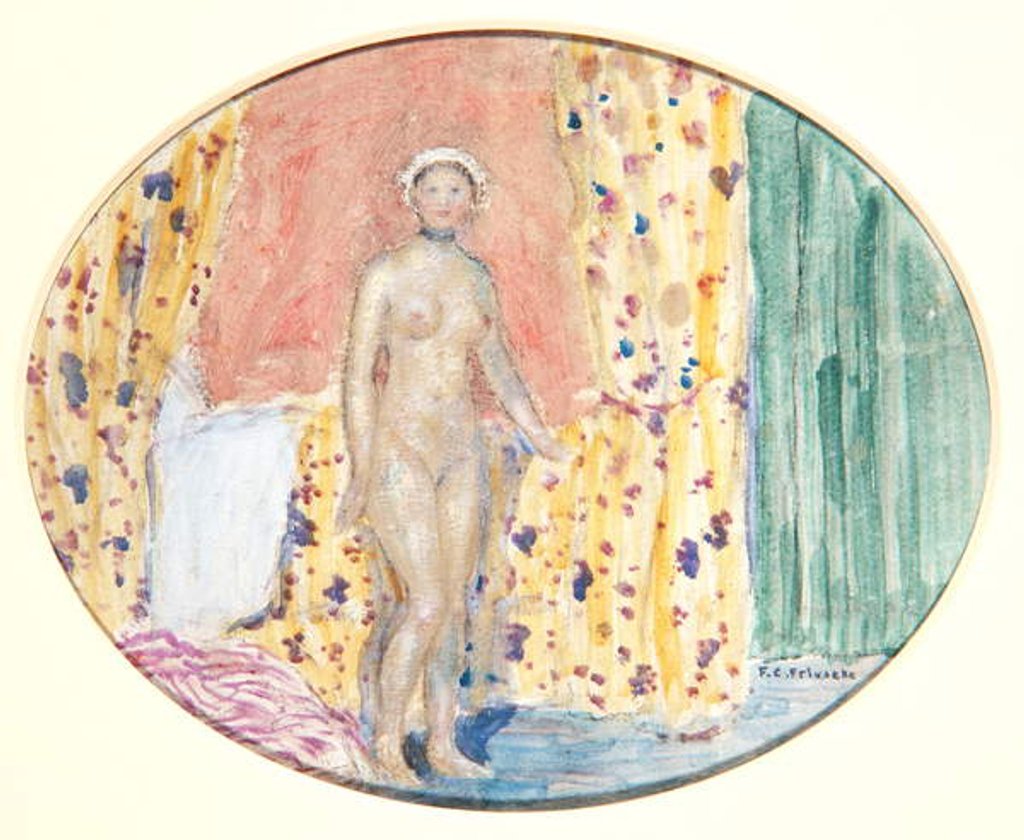 Detail of Nude, c.1915 by Frederick Carl Frieseke