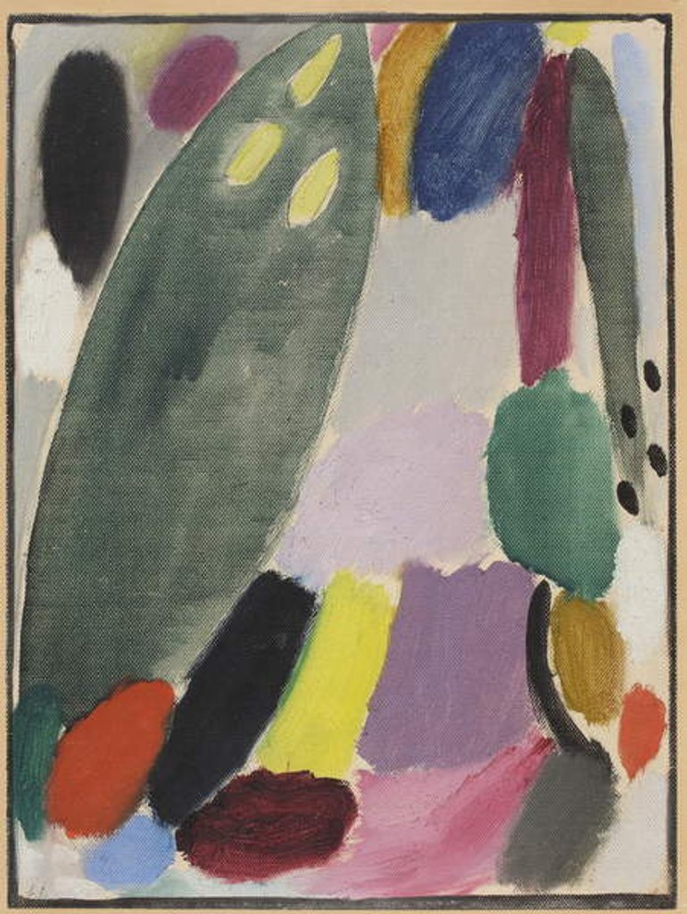 Detail of Variation: Inclination, 1919 by Alexej von Jawlensky