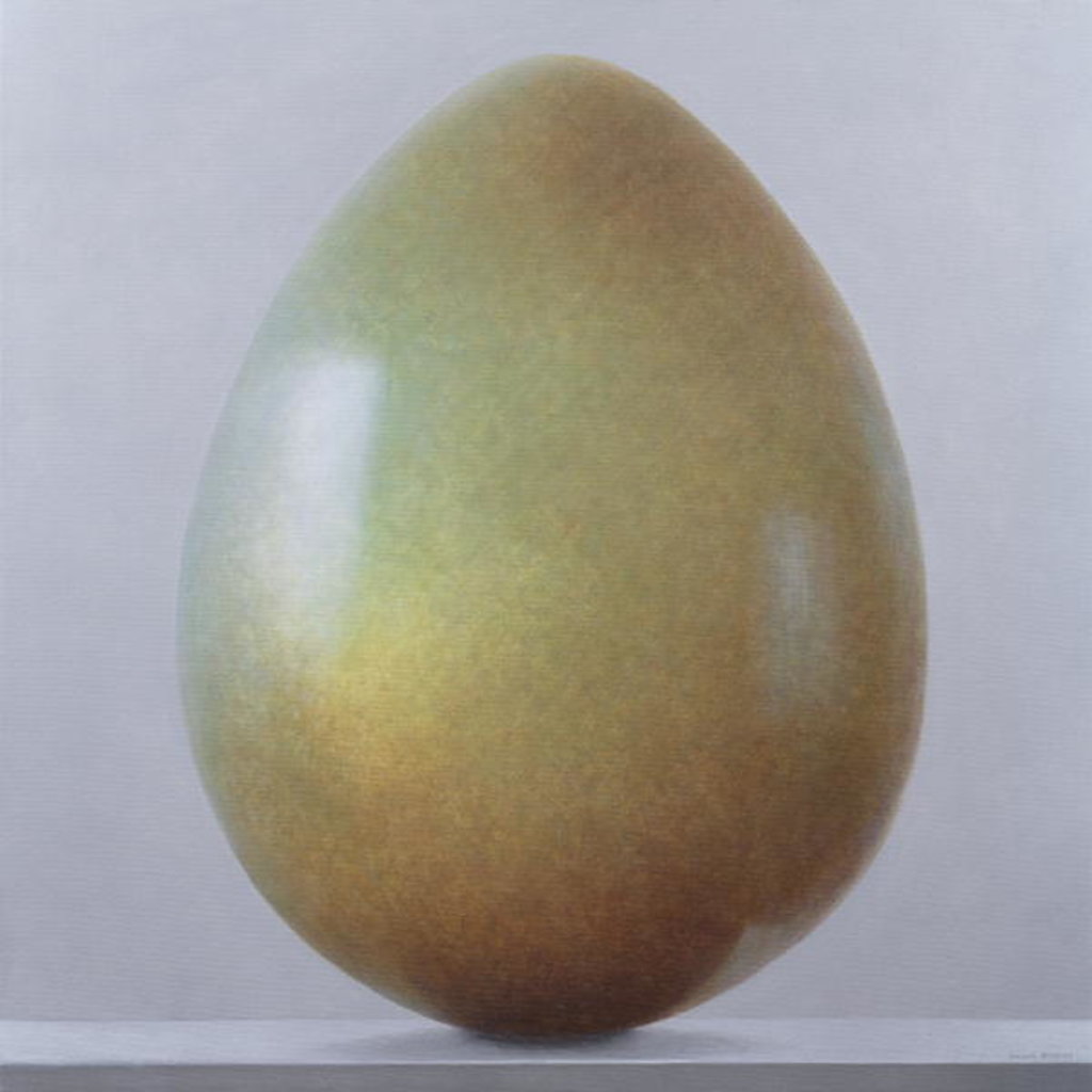 Detail of Bronze age Egg by Lincoln Seligman