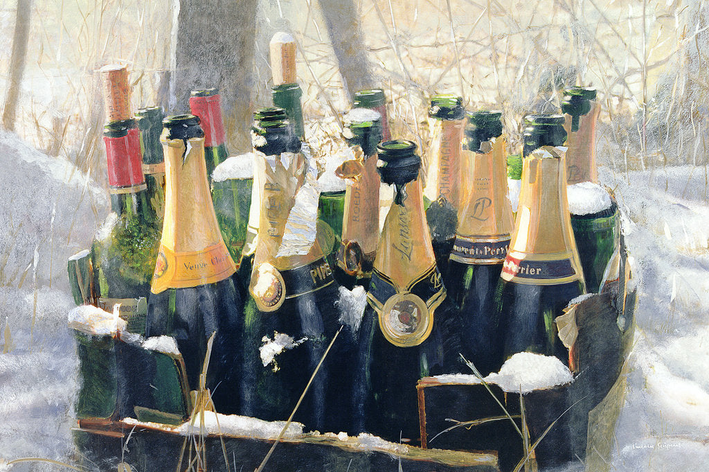 Detail of Boxing Day Empties, 2005 by Lincoln Seligman