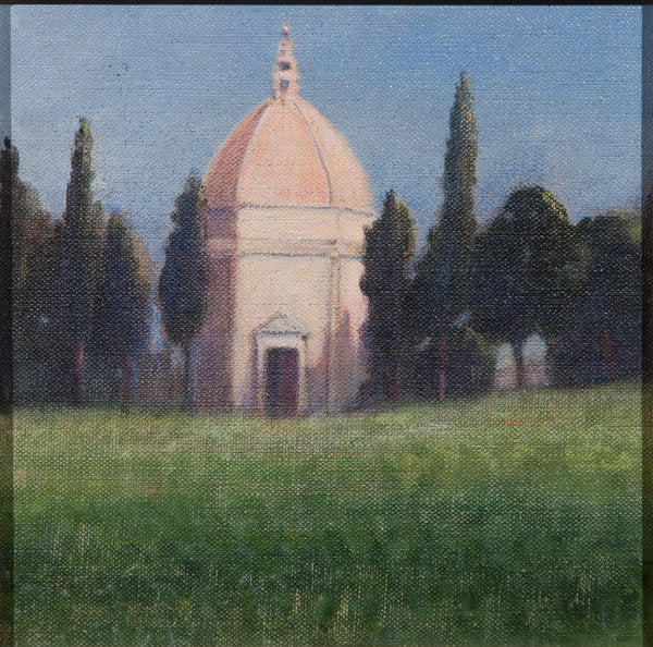 Detail of Baptistry, Tavarnelle, 2012 by Lincoln Seligman