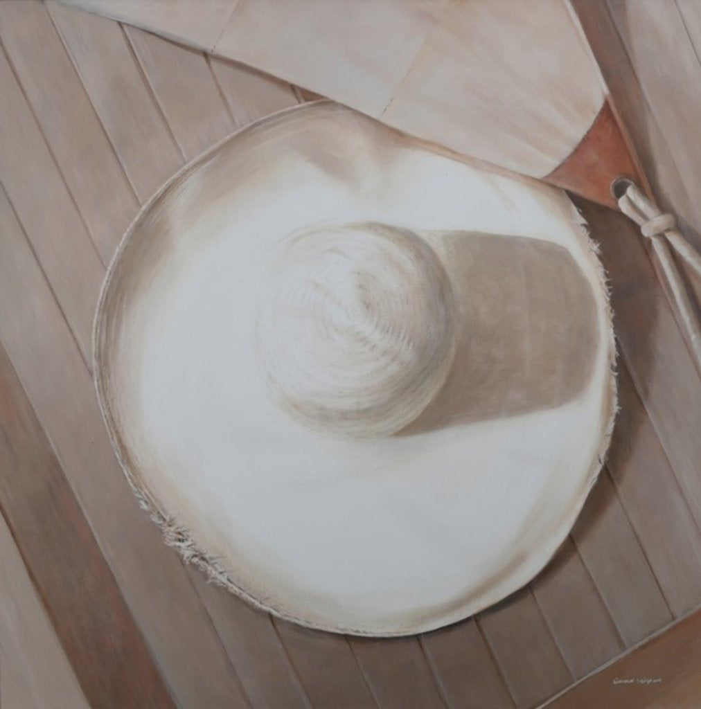 Detail of Travelling Hat, 2012 by Lincoln Seligman