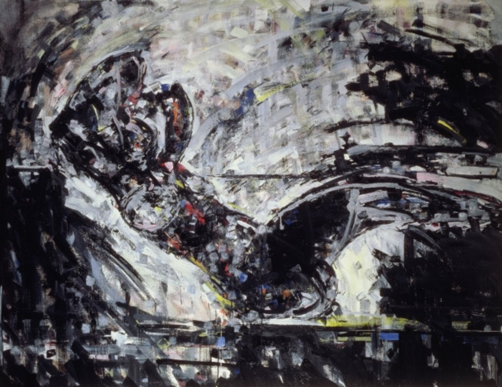 Detail of Iman Nude, 1995 by Stephen Finer