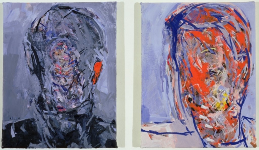 Detail of Hartley and Hume Shawcross, 1985 by Stephen Finer