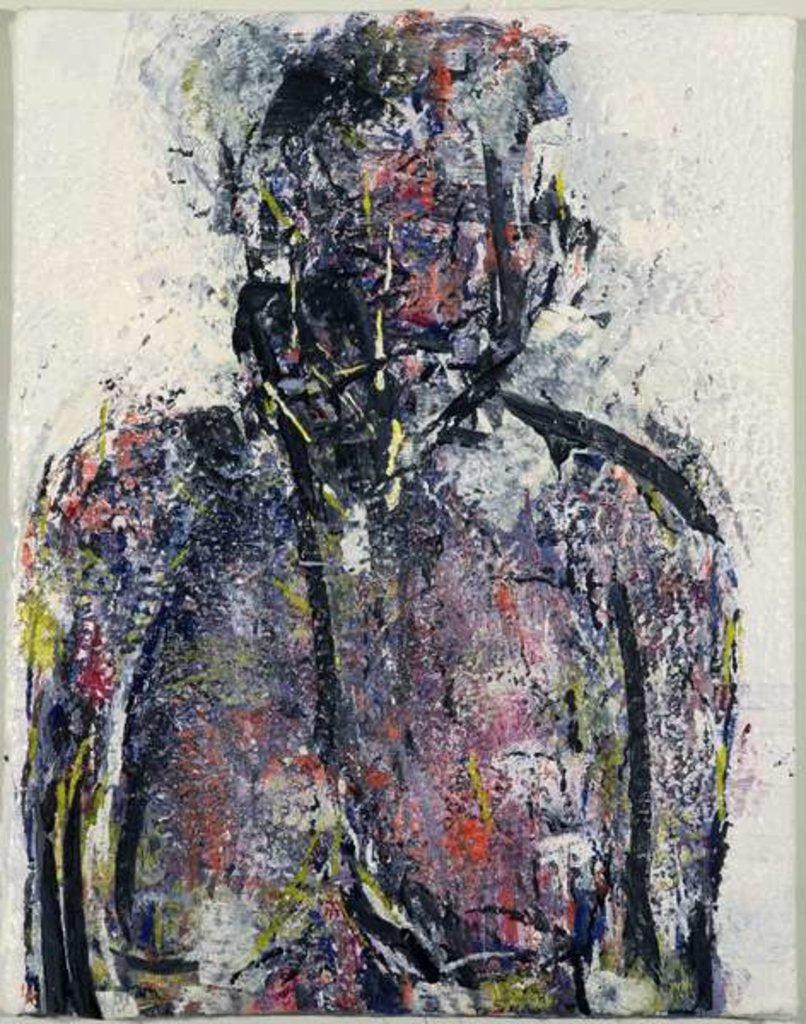 Detail of Nude woman, 1991-92 by Stephen Finer