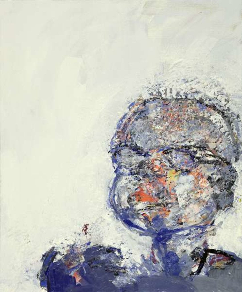 Detail of Sir Morris Finer, 1999 by Stephen Finer