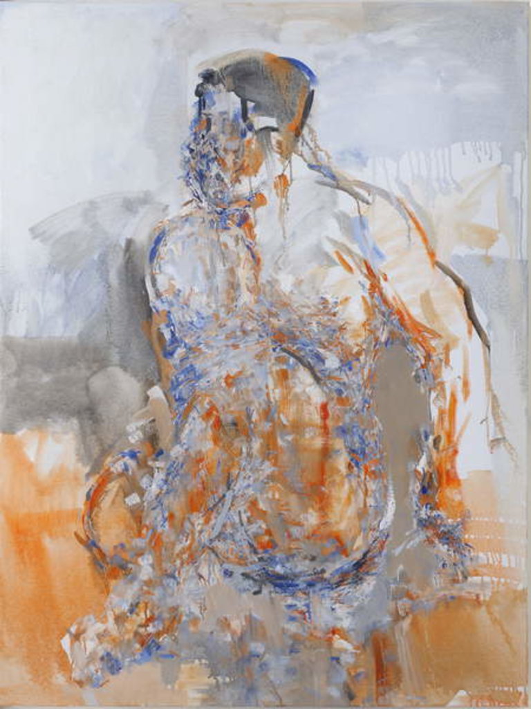 Detail of Duncan Hume dancing aged 38, 2011 by Stephen Finer