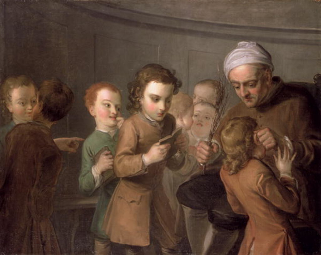 Detail of School for Boys, 1738 by Philippe Mercier