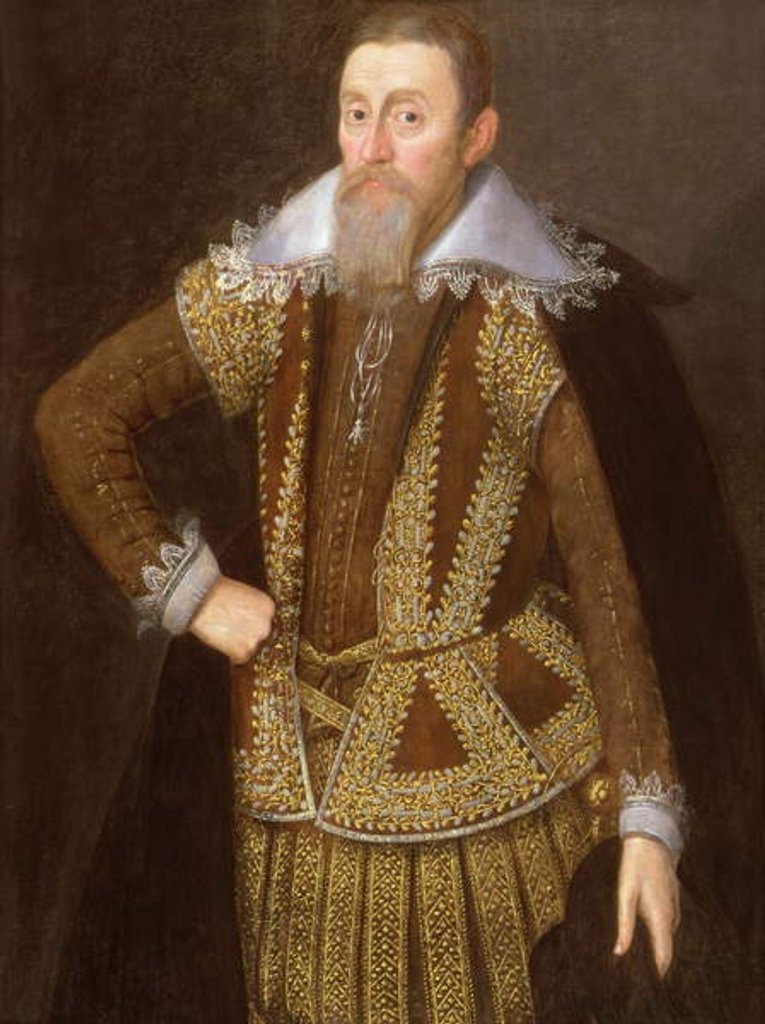 Detail of William Parker, 4th Baron Monteagle and 11th Baron Morley by John de Critz