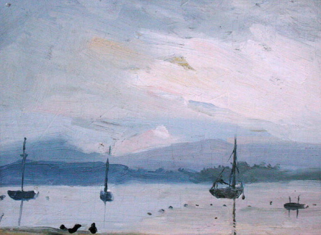 Detail of Lake Champlain by Gail Schulman
