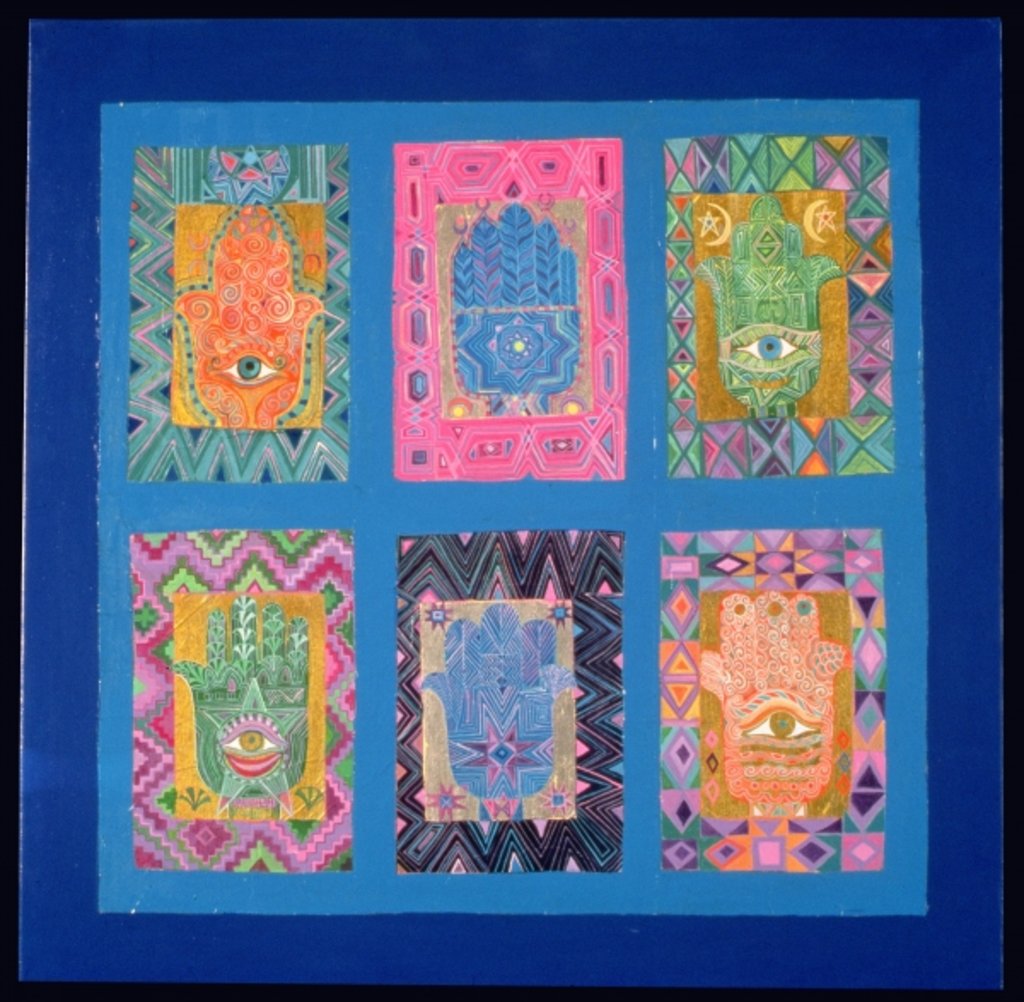 Detail of Windows of Hope, 1990 by Laila Shawa