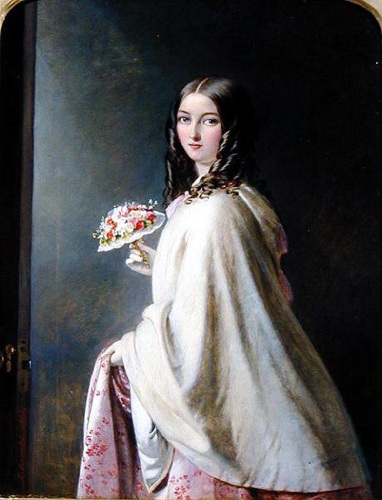 Detail of The Bridesmaid by Thomas Brooks