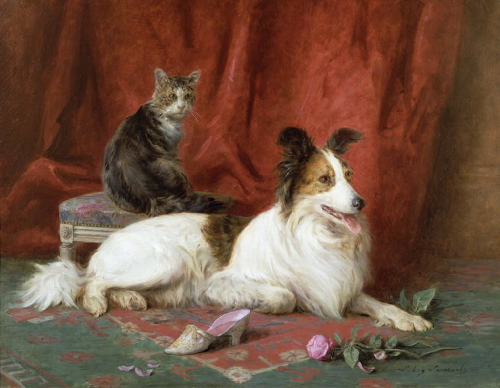 Detail of Best of Friends by Eugene Lambert